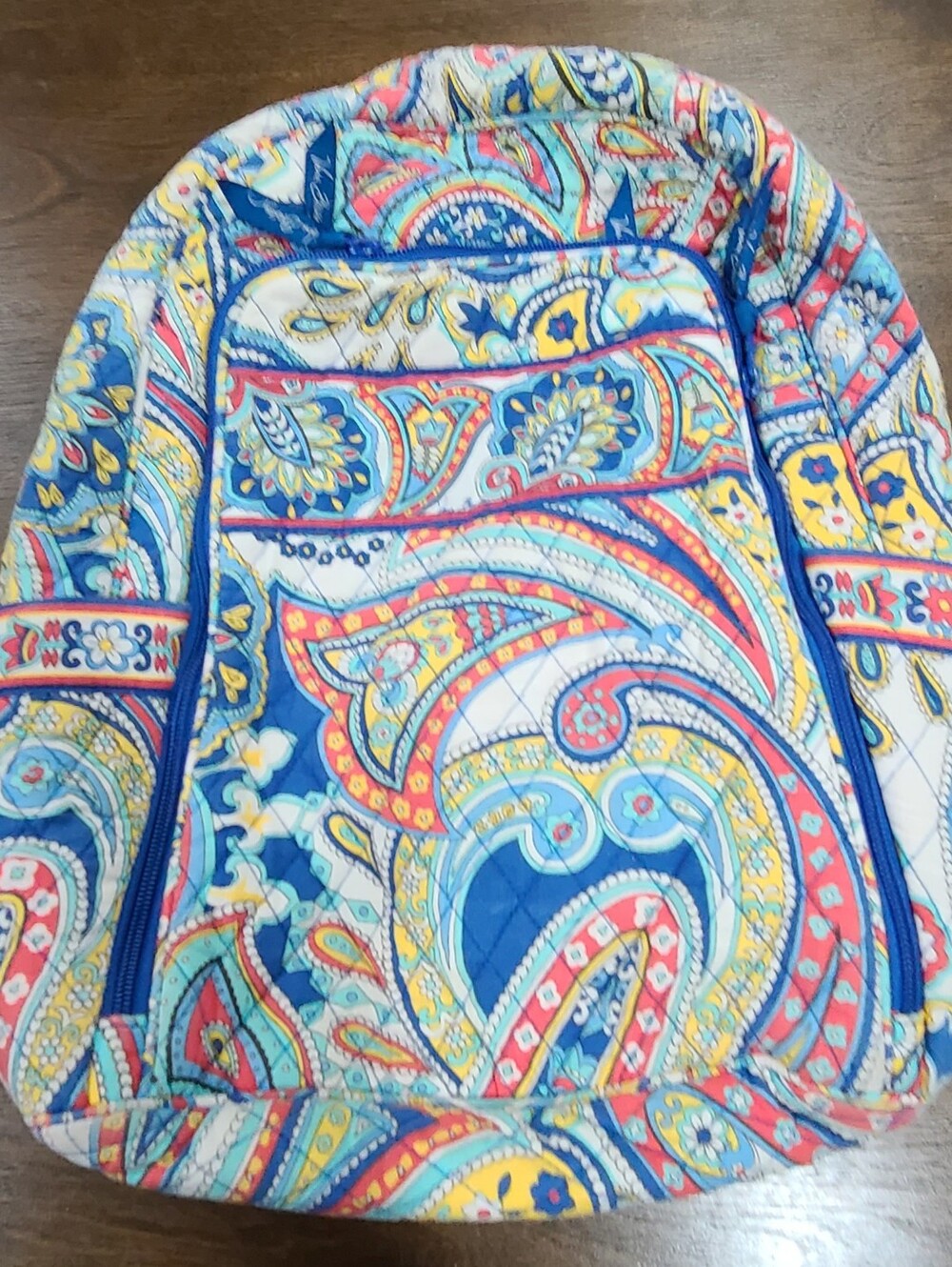 Vera Bradley Campus Backpack (Authentic) Marina Paisley Pattern